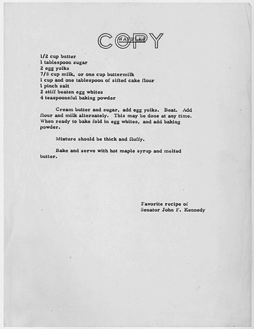 Gofry senatora JFK