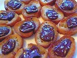 Czekoladowe crustini